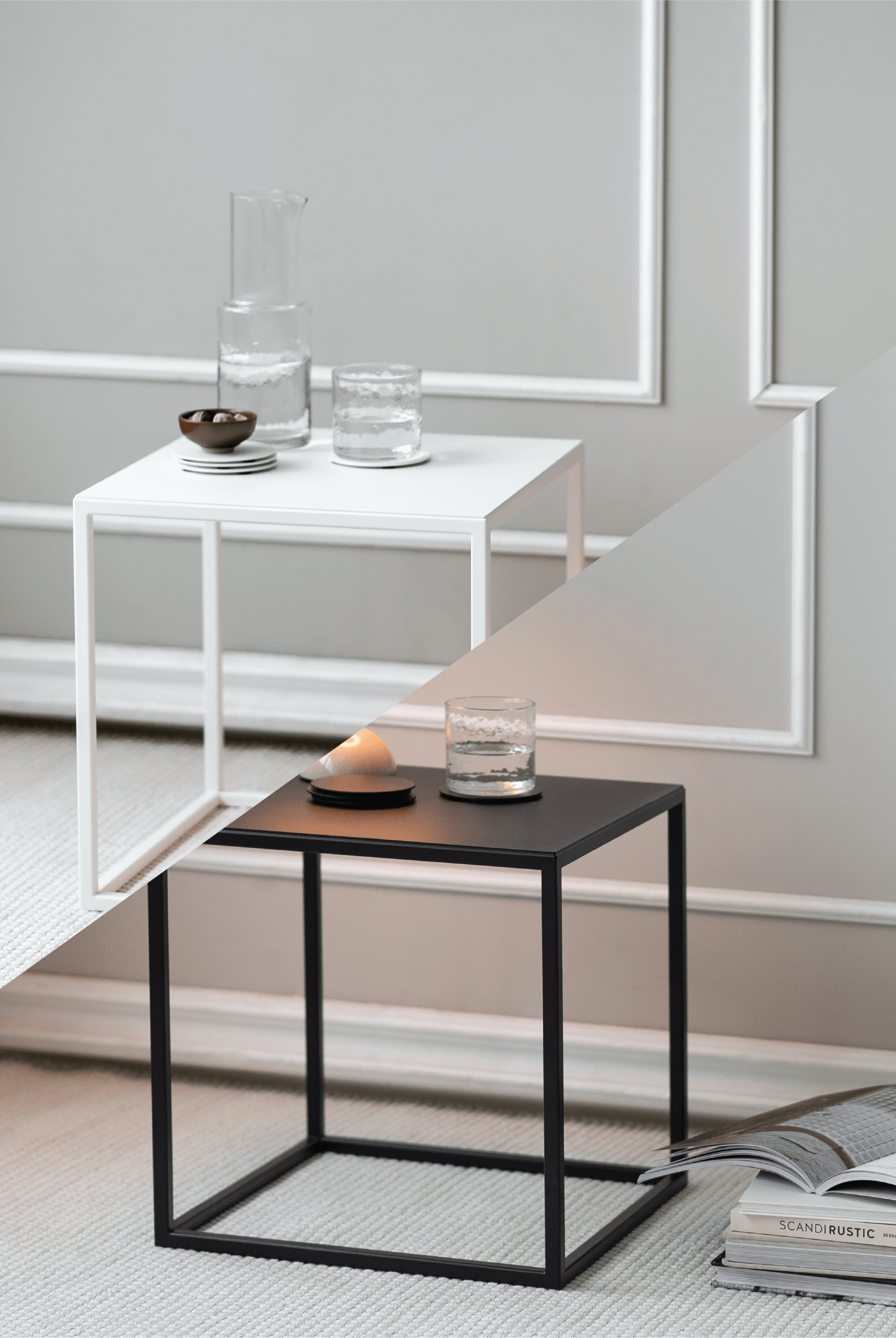 Elegant und modern: Eine Einrichtung in Schwarz-Weiß | Metallbude - Metallbude
